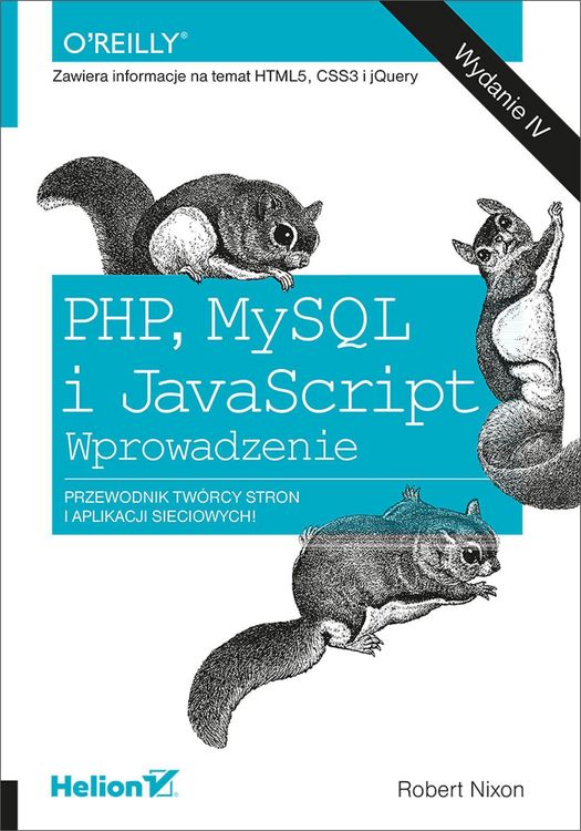 Produktbild: PHP, MySQL i JavaScript. Wprowadzenie. Wydanie IV