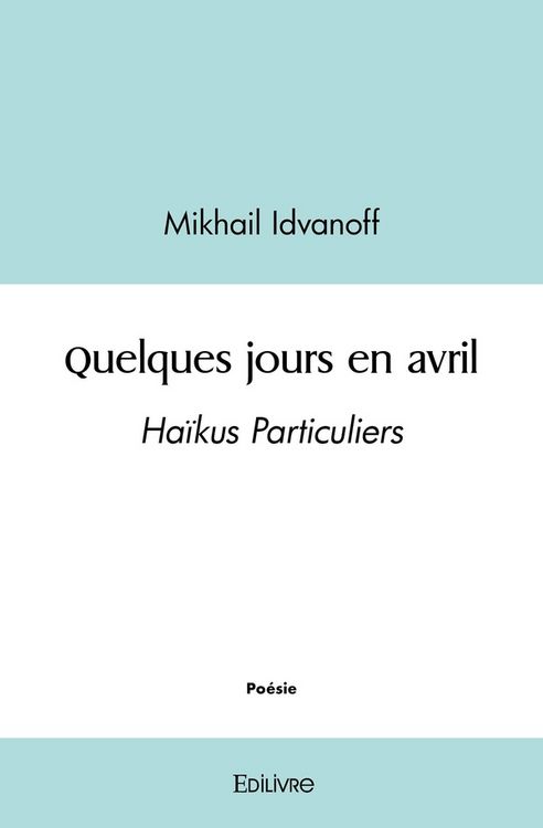 Produktbild: Quelques jours en avril