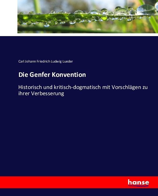 Produktbild: Die Genfer Konvention
