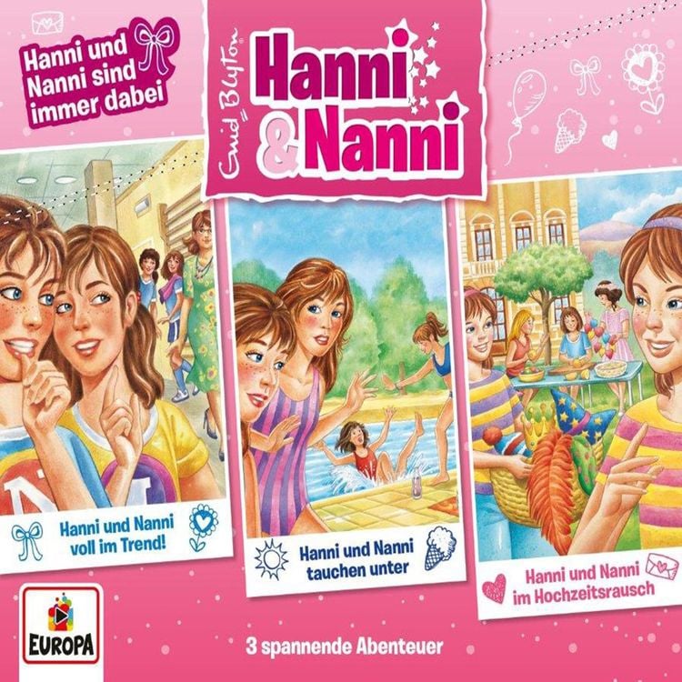 Produktbild: 3er-Box: Hanni und Nanni sind immer dabei (Folgen 65-67)