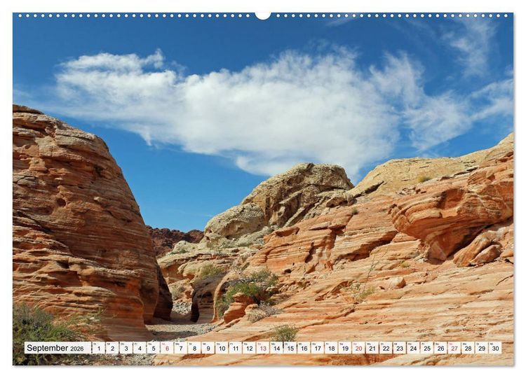 Produktbild: Naturwunder im Westen der USA (Wandkalender 2026 DIN A2 quer), CALVENDO Monatskalender