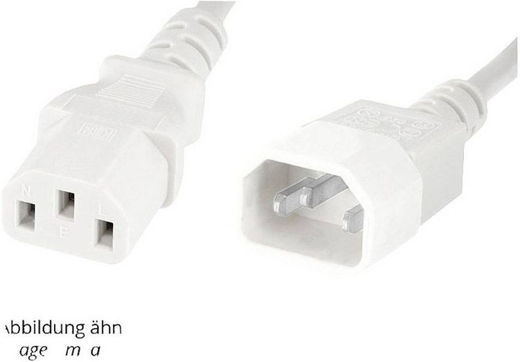 Produktbild: Econ connect NKVK2WS Kaltger&auml;te Anschlusskabel 2m