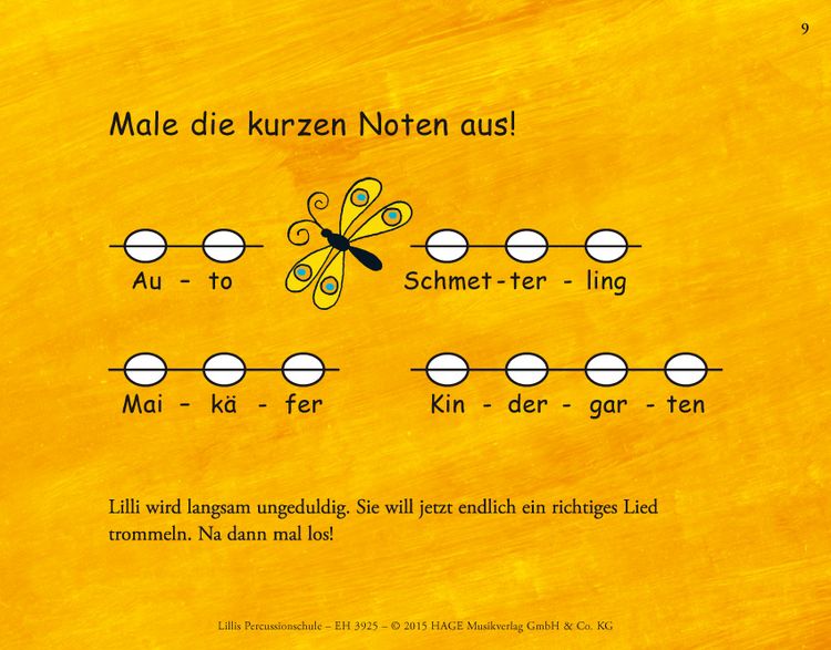 Produktbild: Lillis Percussionschule (mit CD)