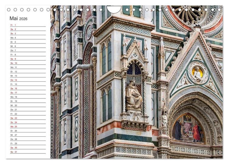 Produktbild: Florenz - Impressionen (Wandkalender 2026 DIN A4 quer), CALVENDO Monatskalender