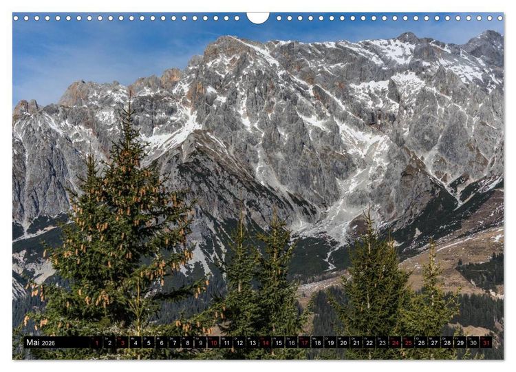 Produktbild: HOCHK&Ouml;NIG - Gipfel der Salzburger Alpen (Wandkalender 2026 DIN A3 quer), CALVENDO Monatskalender