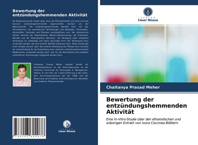 Produktbild: Bewertung der entz&uuml;ndungshemmenden Aktivit&auml;t