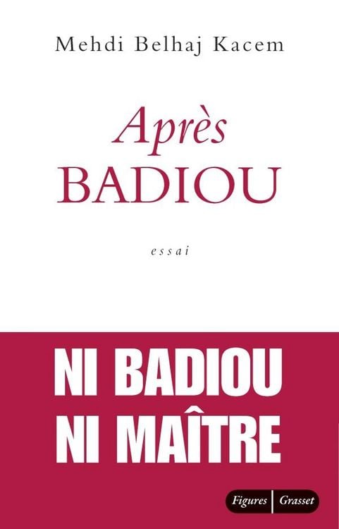 Produktbild: Apr&egrave;s Badiou