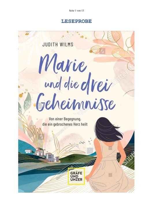 Produktbild: Marie und die drei Geheimnisse