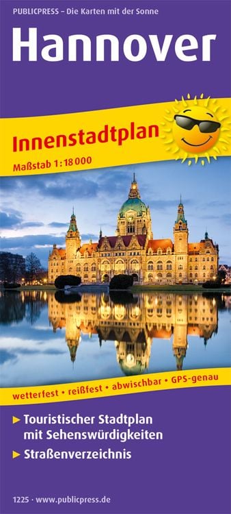 Bild vom Artikel Hannover. Innenstadtplan 1:18 000 vom Autor 