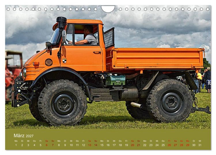 Produktbild: Ein Mythos mit Stern - das Universalmotorger&auml;t (Wandkalender 2027 DIN A4 quer), CALVENDO Monatskalender