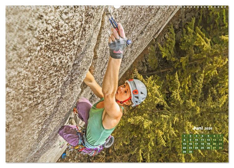 Produktbild: Bouldern: Klettern extrem (hochwertiger Premium Wandkalender 2026 DIN A2 quer), Kunstdruck in Hochglanz