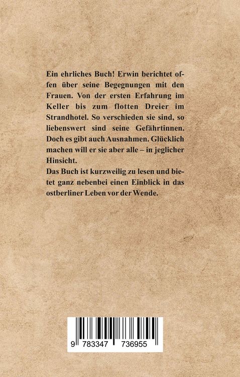 Produktbild: Erwin und die Liebe
