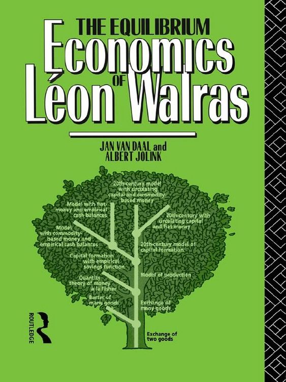 Produktbild: The Equilibrium Economics of Leon Walras