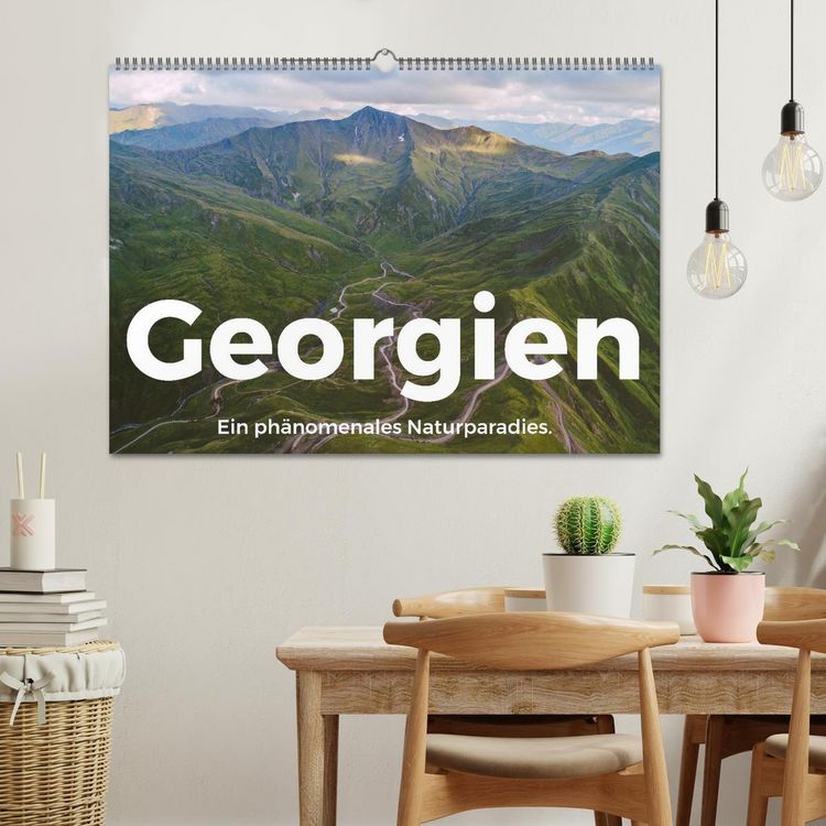 Produktbild: Georgien - Ein ph&auml;nomenales Naturparadies. (Wandkalender 2026 DIN A2 quer), CALVENDO Monatskalender