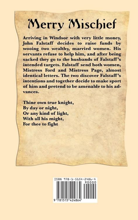 Produktbild: The Merry Wives of Windsor