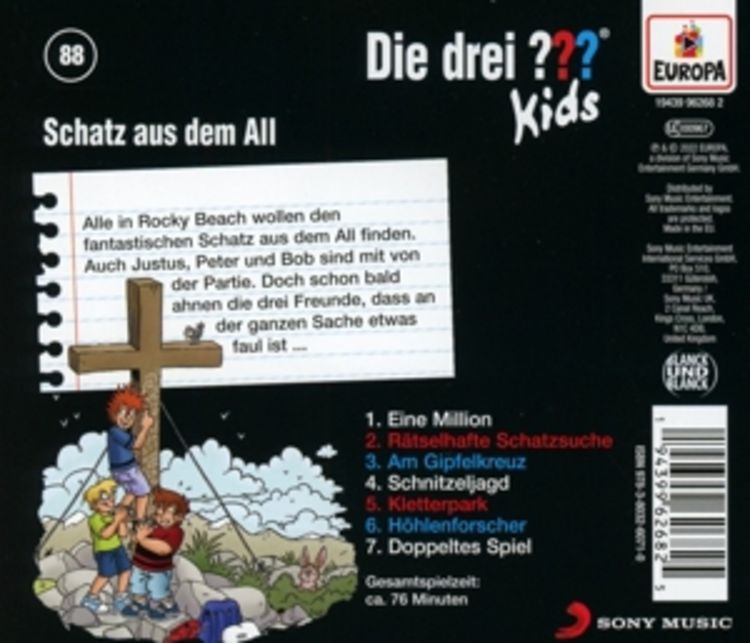 Produktbild: Die drei ??? Kids 88: Schatz aus dem All