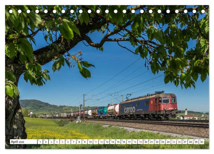 Produktbild: F&uuml;r G&uuml;ter die Bahn (Tischkalender 2026 DIN A5 quer), CALVENDO Monatskalender
