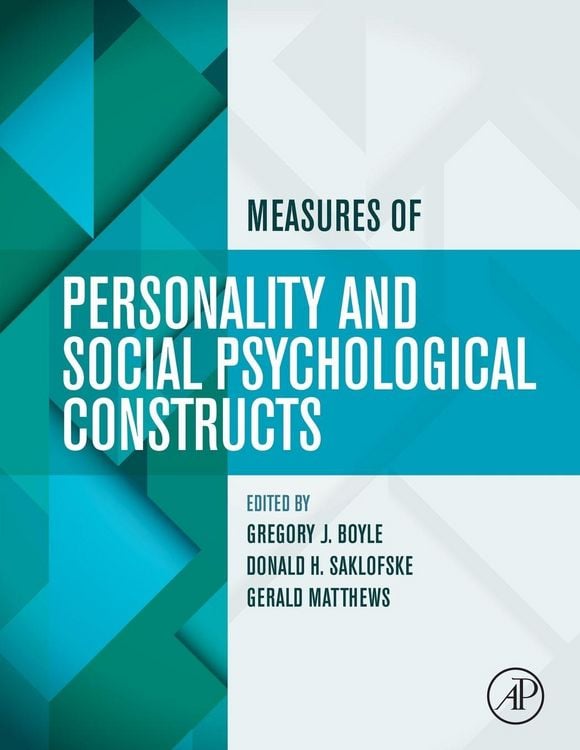 Produktbild: Measures of Personality and Social Psychological Constructs