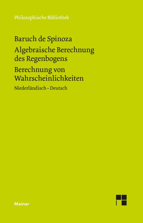 Produktbild: Algebraische Berechnung des Regenbogens - Berechnung von Wahrscheinlichkeiten