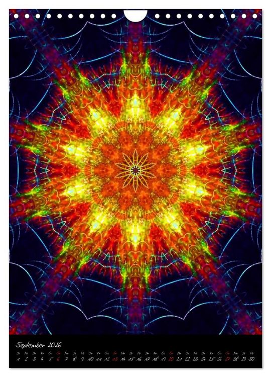 Produktbild: Mandala - Esoterik & Meditation (Wandkalender 2026 DIN A4 hoch), CALVENDO Monatskalender