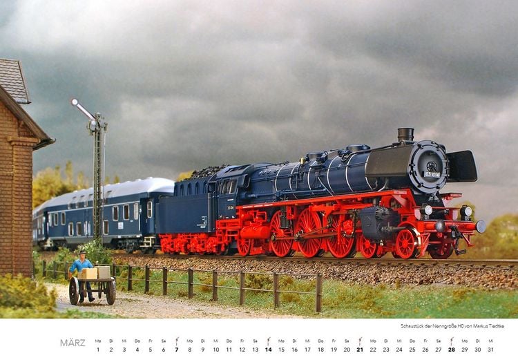 Produktbild: Traumanlagen von Modellbahnprofis Kalender 2027