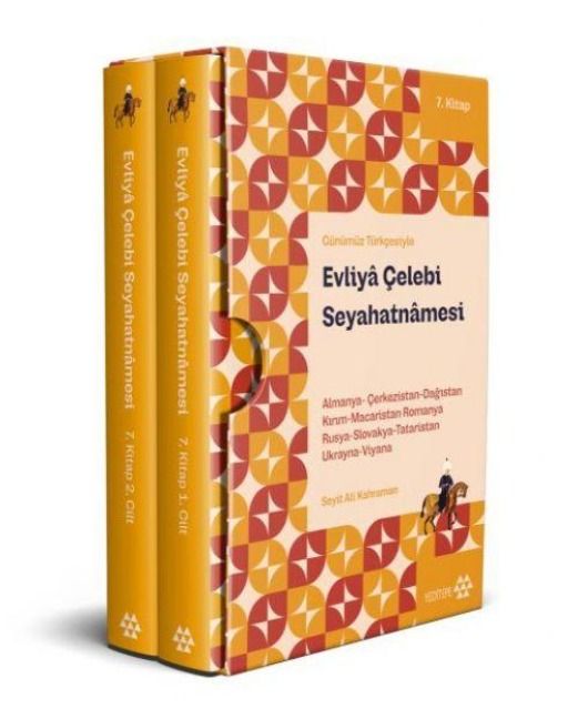 Produktbild: G&uuml;n&uuml;m&uuml;z T&uuml;rkcesiyle Evliya Celebi Seyahatnamesi 7. Kitap 2 Cilt Kutulu