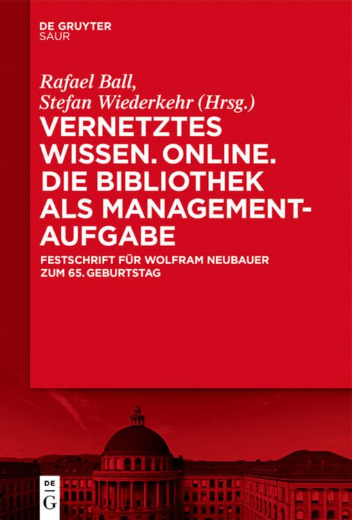 Produktbild: Vernetztes Wissen. Online. Die Bibliothek als Managementaufgabe