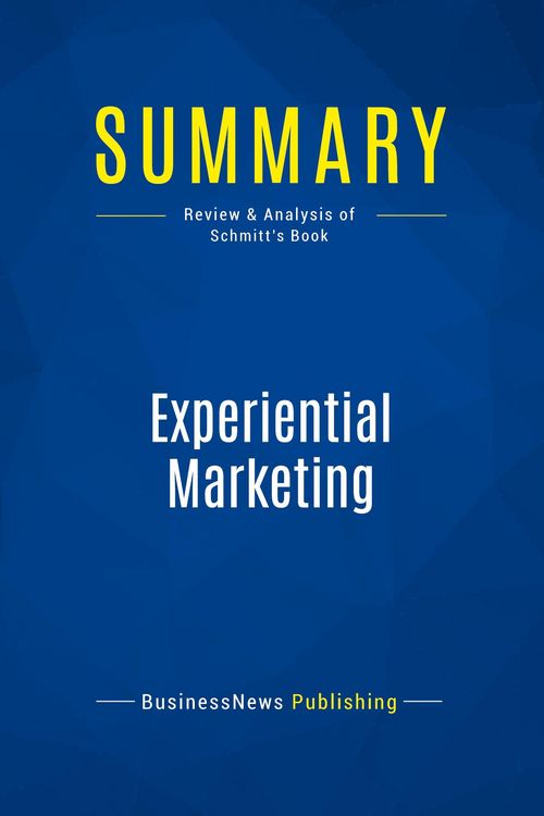 Produktbild: Summary: Experiential Marketing