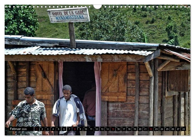 Produktbild: Mit der Eisenbahn durch Madagaskar (Wandkalender 2026 DIN A3 quer), CALVENDO Monatskalender