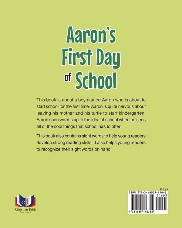 Produktbild: Aaron's First Day of School