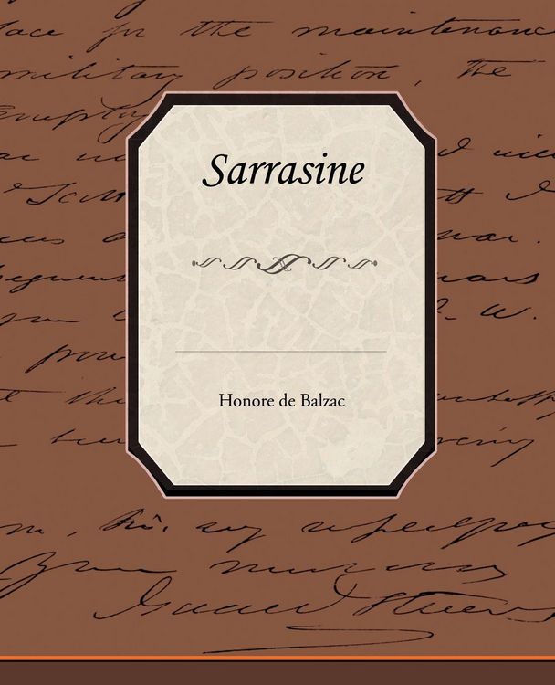 Produktbild: Sarrasine