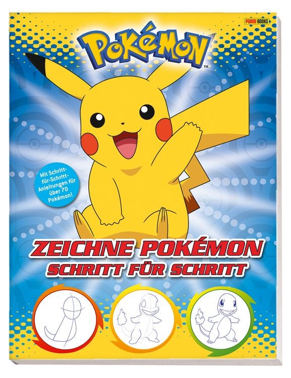 Produktbild: Pok&eacute;mon: Zeichne Pok&eacute;mon Schritt f&uuml;r Schritt
