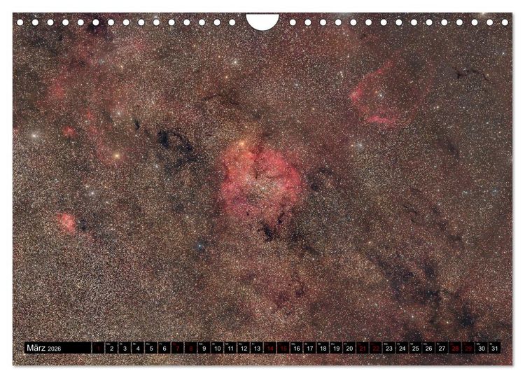Produktbild: Deepsky Wide (Wandkalender 2026 DIN A4 quer), CALVENDO Monatskalender