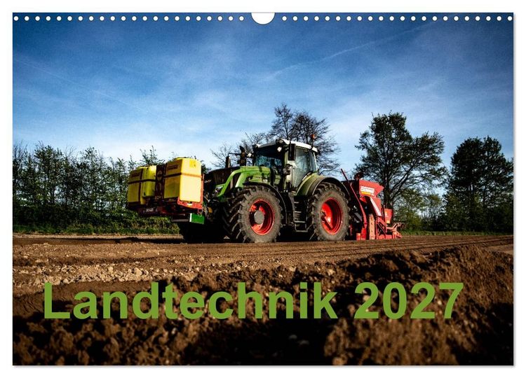 Produktbild: Landtechnik 2027 (Wandkalender 2027 DIN A3 quer), CALVENDO Monatskalender