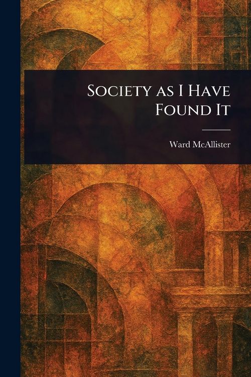 Produktbild: Society as I Have Found It