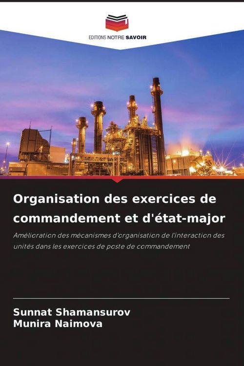 Produktbild: Organisation des exercices de commandement et d'&eacute;tat-major