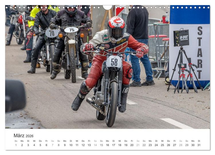 Produktbild: Motorr&auml;der am Jochpass (Wandkalender 2026 DIN A3 quer), CALVENDO Monatskalender