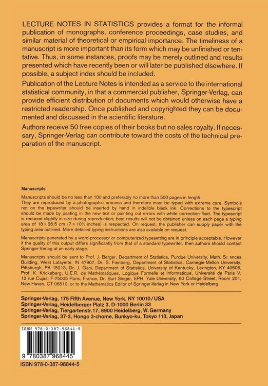 Produktbild: Nonparametric Regression Analysis of Longitudinal Data