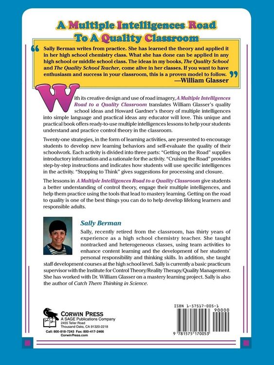 Produktbild: A Multiple Intelligences Road to a Quality Classroom