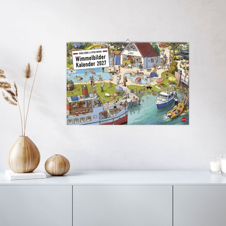 Produktbild: G&ouml;bel & Knorr Wimmelbilder Edition Kalender 2027