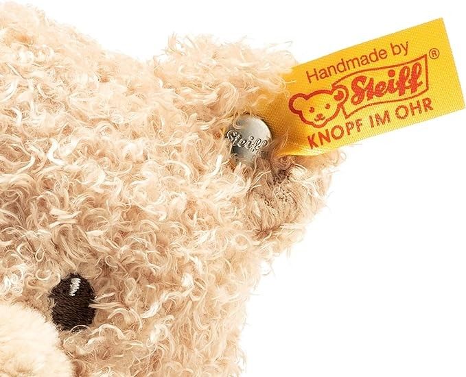 Produktbild: Steiff 241659 - Teddyb&auml;r M&auml;dchen Baby mit Schlafanzug, beige/rosa, 25 cm