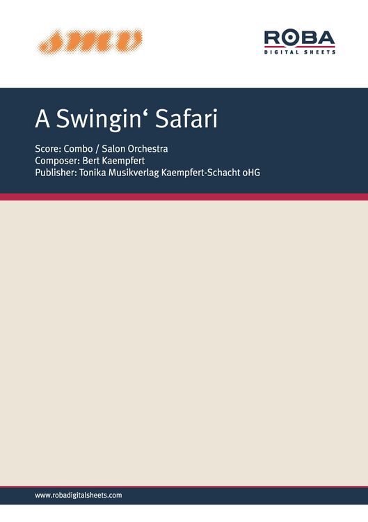 Produktbild: A Swingin' Safari