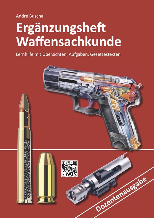 Produktbild: Erg&auml;nzungsheft Waffensachkundepr&uuml;fung Dozentenausgabe