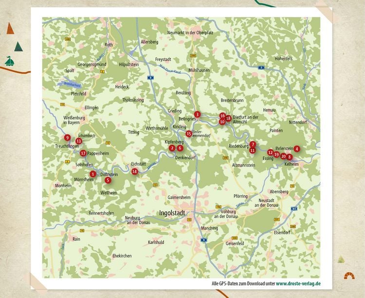 Produktbild: Altmühltal. Wandern für die Seele