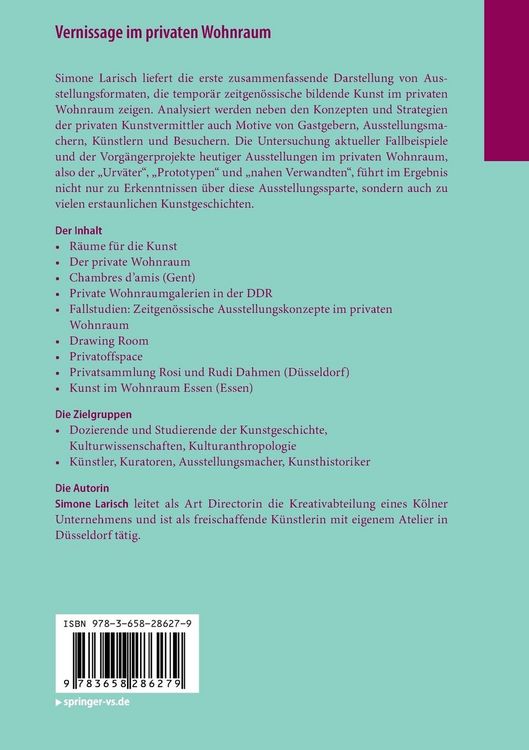 Produktbild: Vernissage im privaten Wohnraum