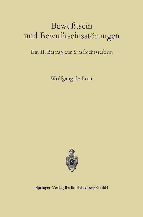 Produktbild: Bewu&szlig;tsein und Bewu&szlig;tseinsst&ouml;rungen