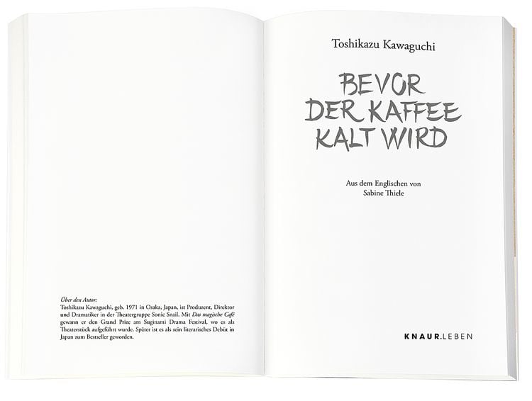 Bevor der Kaffee kalt wird