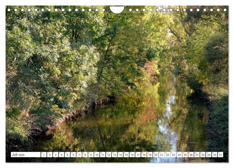 Produktbild: Die Niers im Jahreslauf (Wandkalender 2026 DIN A4 quer), CALVENDO Monatskalender