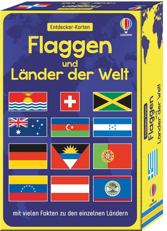 Produktbild: Entdecker-Karten: Flaggen und L&auml;nder der Welt
