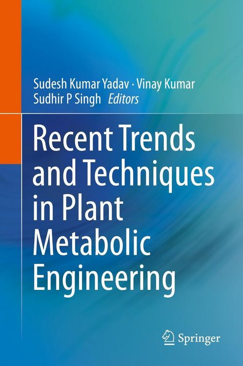 Produktbild: Recent Trends and Techniques in Plant Metabolic Engineering